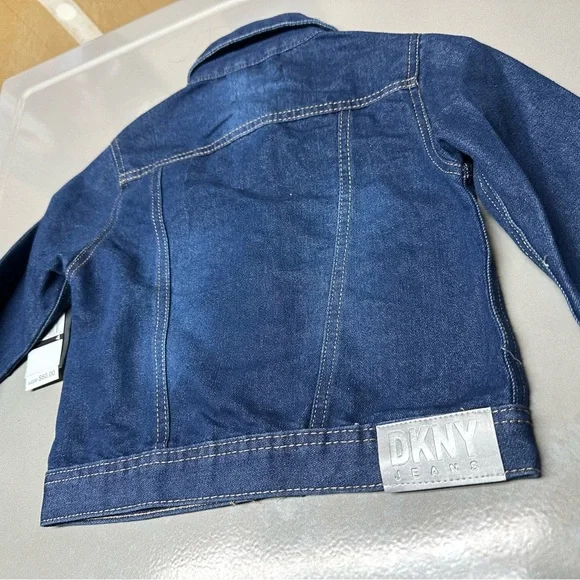 New DKNY GIRLS' DENIM JACKET 🧥 - Picture 6 of 6
